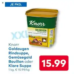 T&G Knorr Goldaugen Rindsuppe, Gemüsegold Bouillon oder Klare Suppe Angebot