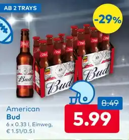 T&G American Bud Angebot