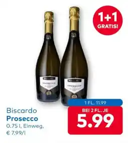 T&G Biscardo Prosecco Angebot