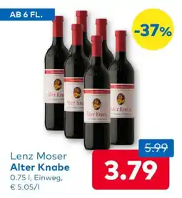 T&G Lenz Moser Alter Knabe Angebot