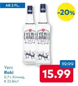 T&G Yeni Raki Angebot