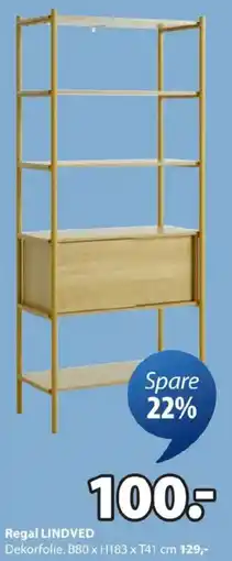 JYSK Regal LINDVED Angebot