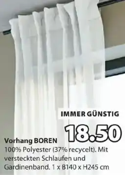 JYSK Vorhang BOREN Angebot