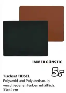 JYSK Tischset TIDSEL Angebot