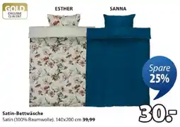 JYSK Satin-Bettwäsche Angebot