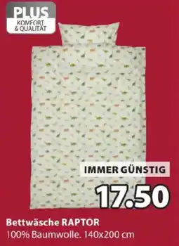 JYSK Bettwäsche RAPTOR Angebot