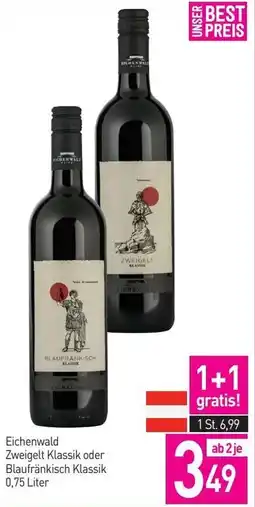 Sutterlüty Eichenwald Zweigelt Klassik oder Blaufränkisch Klassik Angebot