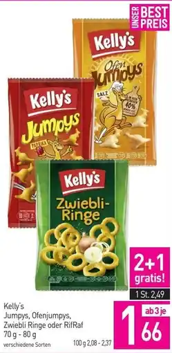 Sutterlüty Kelly's Jumpys, Ofenjumpys, Zwiebli Ringe oder RifRaf Angebot
