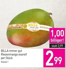 Sutterlüty Billa immer gut riesenmango essreif per stück Angebot
