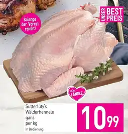 Sutterlüty Sutterlüty's Wälderhennele ganz per kg Angebot