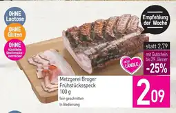 Sutterlüty Metzgerei Broger Frühstücksspeck Angebot