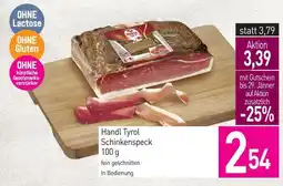 Sutterlüty Handl Tyrol Schinkenspeck Angebot