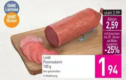 Sutterlüty Loidl Putensalami Angebot