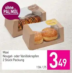 Sutterlüty Maxi Nougat- oder Vanillekrapfen Angebot