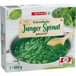SPAR Gourmet Junger Spinat passiert SPAR Gourmet Angebot