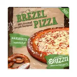 Spar Brezelpizza aus Laugenteig Margherita oder Salami SPAR Angebot