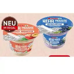 Spar Kefir Mousse Heidelbeer oder Pfirsich Maracuja SPAR Angebot
