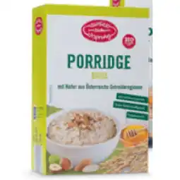 Hofer BIO-Porridge Basis oder Früchte HOFER Angebot