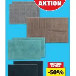 Hofer Badematte Gr. 60 x 100 cm oder Gr. 50 x 70 cm, Doppelpkg. HOFER Angebot