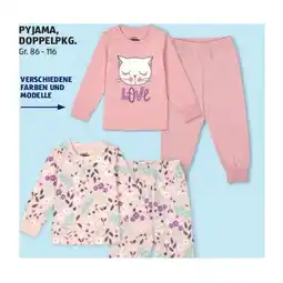 Hofer Kleinkinder-Pyjama, Doppelpkg. versch. Farben und Modelle HOFER Angebot