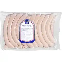 Metro Bratwürstel, Preisangabe ohne MwSt. (Preis inkl. MwSt. 9,89 €), METRO Angebot
