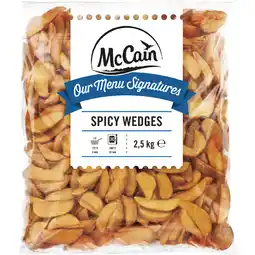 Metro Food Services Wedges Spicy, Preisangabe ohne MwSt. (Preis inkl. MwSt. 7,12 €), METRO Angebot