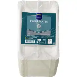 Metro Pappteller 13x20 cm, Preisangabe ohne MwSt. (Preis inkl. MwSt. 9,90 €), METRO Angebot