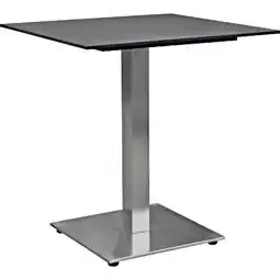 Metro HPL-Tisch Maße: B70 x H74 x T70 cm, Preisangabe ohne MwSt. (Preis inkl. MwSt. 166,80 €), METRO Angebot