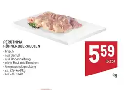 Metro Perutnina hühner oberkeulen Angebot