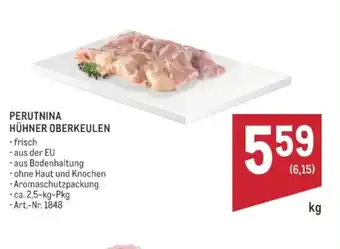 Perutnina hühner oberkeulen