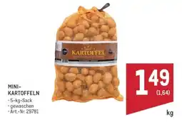 Metro Mini- kartoffeln Angebot