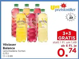 Unimarkt Vöslauer Balance Angebot