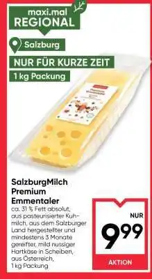 Maximarkt SalzburgMilch Premium Emmentaler Angebot