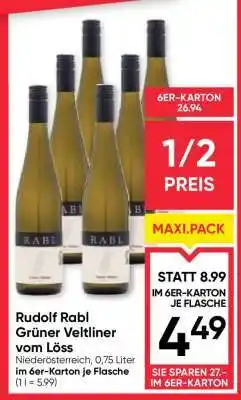 Maximarkt Rudolf Rabl Grüner Veltliner vom Löss Angebot