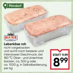 Maximarkt Leberkäse roh Angebot