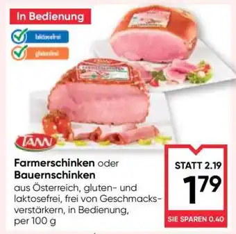 Maximarkt Farmerschinken oder Bauernschinken Angebot
