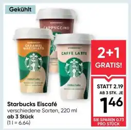 Maximarkt Starbucks Eiscafe Angebot