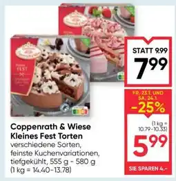 Maximarkt Coppenrath & Wiese Kleines Fest Torten Angebot