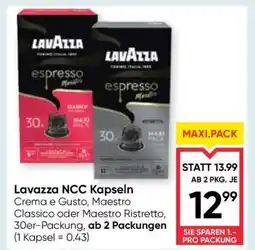 Maximarkt Lavazza NCC Kapseln Angebot