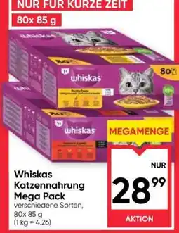 Maximarkt Whiskas Katzennahrung Mega Pack Angebot