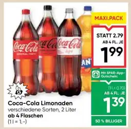 Maximarkt Coca Cola Limonaden Angebot
