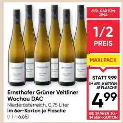 Maximarkt Ernsthofer Grüner Veltliner Wachau DAC Angebot