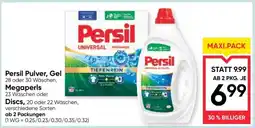 Maximarkt Persil Pulver, Gel Angebot