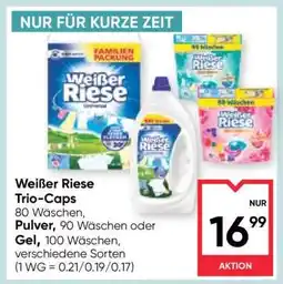 Maximarkt Weißer Riese Trio-Caps Angebot