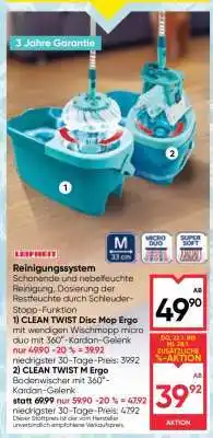 Maximarkt CLEAN TWIST M Ergo Bodenwischer Angebot