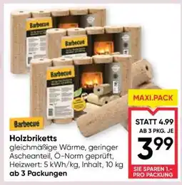 Maximarkt Holzbriketts Angebot