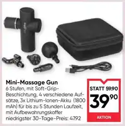 Maximarkt Mini-Massage Gun Angebot