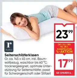 Maximarkt SEITENSCHLÄFERKISSEN Angebot