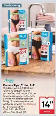 Maximarkt Damen-Slips „Cotton 2+1“ Angebot