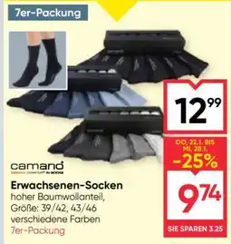 Maximarkt Erwachsenen-Socken Angebot